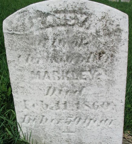 Nancy Markley tombstone